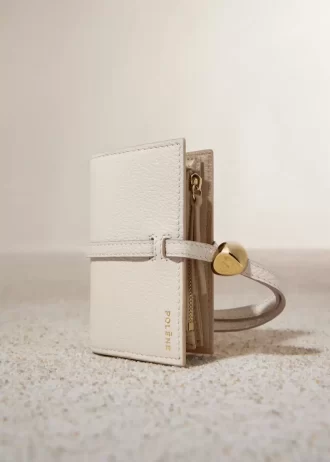 Kayé Card Holder Edition  Textured Duo Chalk