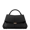 Mokki Edition  Textured Black with Ecru Stitching